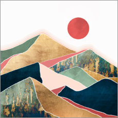 Poster Dawn in the spring