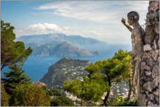 Plakat View of Capri