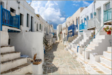 Póster Cidade branca na Grécia