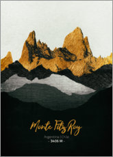 Póster  Monte Fitz Roy - Tobias Roetsch