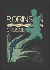 Wandbild  Robinson Crusoe - Timone
