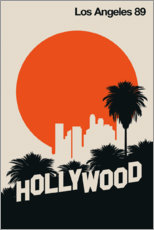 Poster Los Angeles 89 - Bo Lundberg