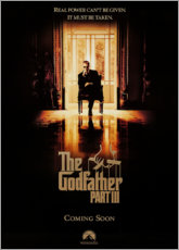 Canvas print  The Godfather Part III - Vintage Entertainment Collection
