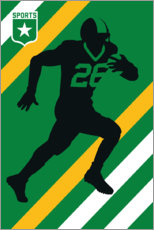 Poster  American Football 26 - Bo Lundberg