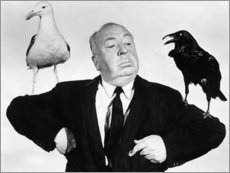 Poster Alfred Hitchcock, die Vögel