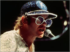 Poster Elton John, February 1976
