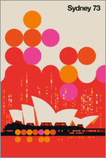 Aluminiumsbilde  Sydney 73 - Bo Lundberg