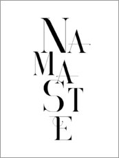 Canvastavla  Namaste - Andrea Haase