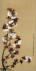 Wall print  The Cherry Blossoms of Mikawa - Wilhelm Greve