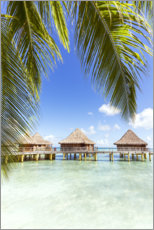 Poster  Resort in Polynesia - Matteo Colombo