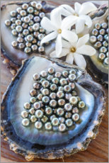 Póster Perlas negras de Tahití