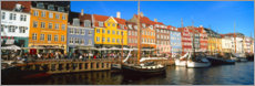 Póster  Veleiros no canal Nyhavn