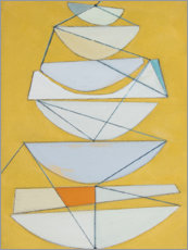 Plakat Abstract sails II