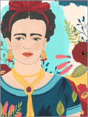 Tavla  Frida Kahlo&#039;s Garden - June Erica Vess