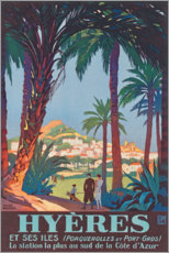 Poster  Hyères et ses îles - Vintage Travel Collection