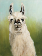 Wall print Who is your lama? - Julia Purinton
