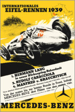 Poster Eifel-Rennen 1939
