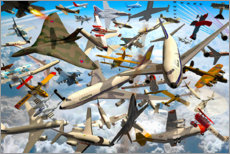 Aluminium print  Aviation - Jeremy Pyke