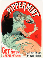 Print  Peppermint liqueur (french) - Jules Chéret
