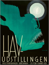 Lærredsbillede  Havudstillingen København, 1931 - Sven Henriksen