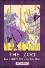 Wall print  The zoo - Gregory Brown