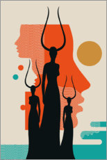 Poster  Interpretation of Spain - Bo Lundberg