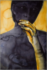 Wandbild  Yellow Hand - The Dirty Yellow Series - Graham Dean