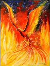 Wandbild  Phoenix - Olha Darchuk