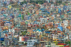 Poster View over Kathmandu, Nepal - Gabrielle &amp; Michel Therin-Weise