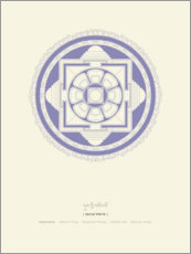 Stampa Kalachakra Mandala - Thoth Adan