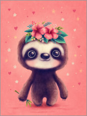 Poster  Cute Sloth I - Elena Schweitzer