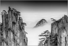 Wall print  Huangshan in China - Chenzhe