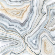 Wall print Agate Abstract II - Megan Meagher