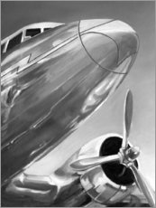 Póster Icono de aviación I