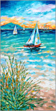 Wall print  Wind in my Sail I - Carolee Vitaletti