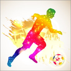 Plakat Soccer Player IX