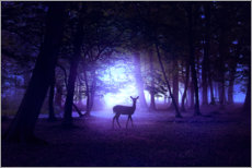 Reprodução Floresta da noite - Elena Dudina