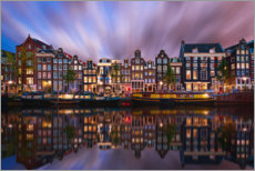 Póster  Amsterdam à noite - George Pachantouris