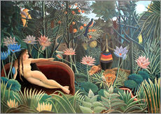 Autocolante decorativo  O sonho - Henri Rousseau