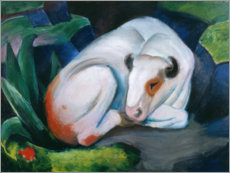 Wandbild  Weißer Stier, 1911 - Franz Marc