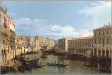 Stampa  L&#039;ingresso al Canal Grande, Venezia - Bernardo Bellotto (Canaletto)