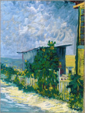 Akrylglastavla  Shelter on Montmartre - Vincent van Gogh