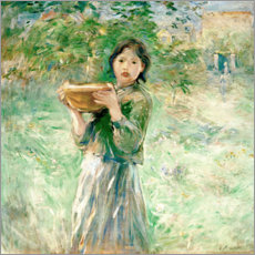 Print  The milk bowl - Berthe Morisot