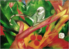 Poster  The Monkey - Franz Marc
