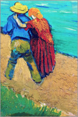 Poster Ein Liebespaar, Arles