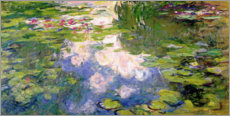 Stampa su alluminio  Lo Stagno delle Ninfee - Claude Monet