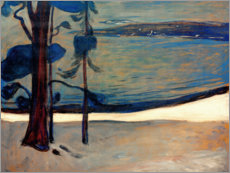 Veggbilde  Vinter ved Nordstrand - Edvard Munch