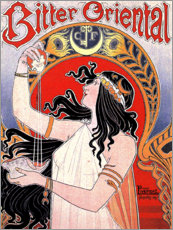 Poster Bitter Oriental - Henri Privat-Livemont