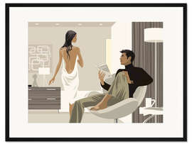 Gerahmter Kunstdruck Harmonie