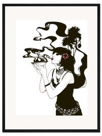 Gerahmter Kunstdruck Utopiate